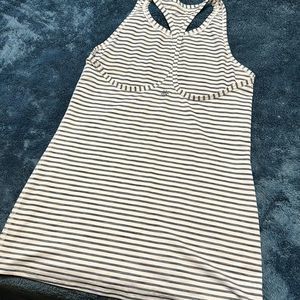 Athleta striped top